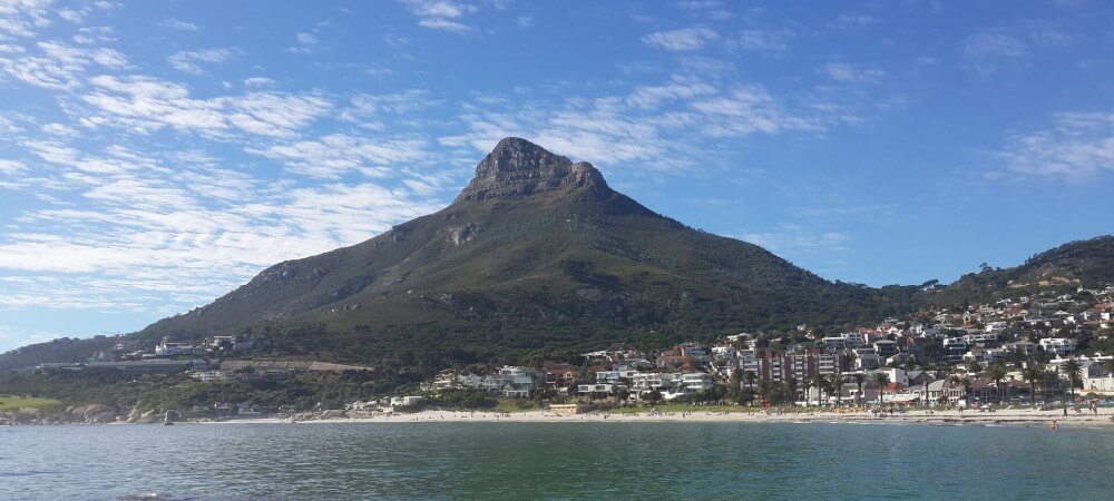 Lion's head is a popular attraction for hiking and site seeing in Cape Town
